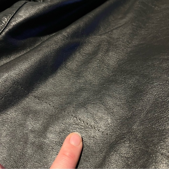 Vintage Sear The Leather Shop Leather Jacket - Picture 7 of 9